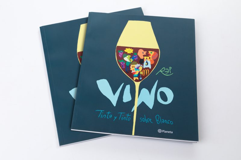 Libro “Vino, tinta y tinto sobre blanco”